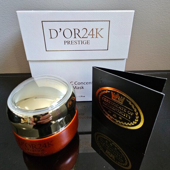 D'OR 24K VITAMIN C CONCENTRATED MASK - 1.7 fl oz \ 50 g - BRAND NEW - SEALED - Picture 9 of 11